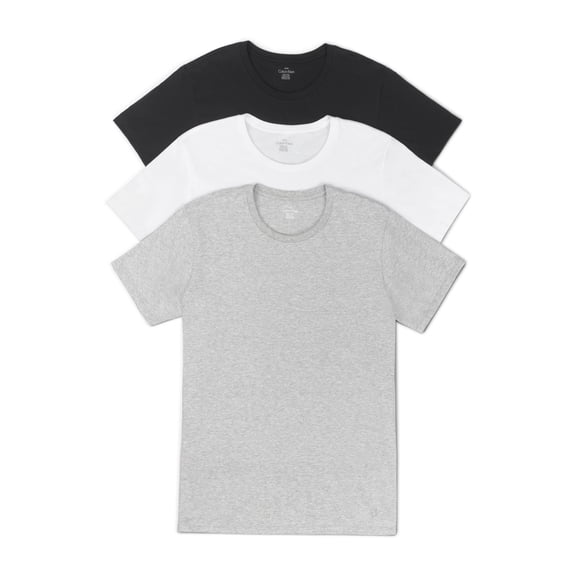 Men's 3-Pack Cotton Classic Short Sleeve Crew Neck T-Shirt