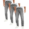 thumbnail image 1 of Men's 3-Pack Flex Stretch Slim Straight Jeans with 5 Pocket (Sizes, 30-42), 1 of 4