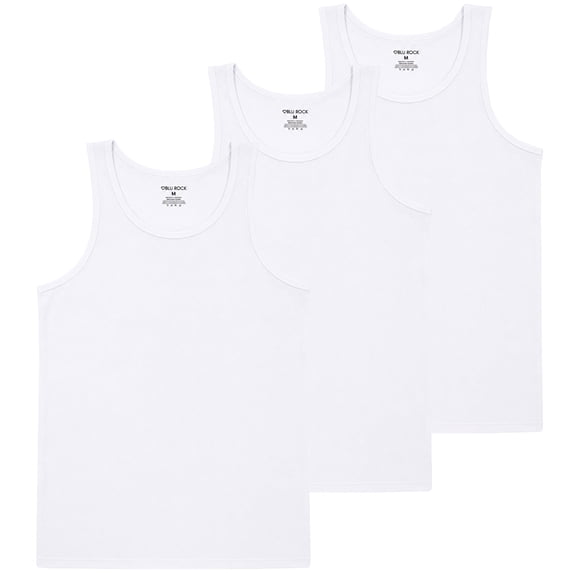 Men's 3-Pack Micro Waffle Knit Heavyweight Sleeveless Tank Top (S-3XL)