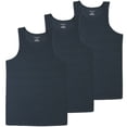 thumbnail image 1 of Men's 3-Pack Micro Waffle Knit Heavyweight Sleeveless Tank Top (S-3XL), 1 of 7
