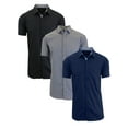 thumbnail image 1 of Men's 3-Pack Short Sleeve Dress Shirts (S-5XL), 1 of 6