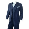 thumbnail image 1 of Men's 3 Piece Solid 2 Button Regular Fit Suit, 1 of 1
