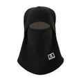 thumbnail image 1 of Men's 3-in-1 Winter Balaclava Mask, Fleece Lined Face Cover, Windproof Ski Mask, Thermal Neck Gaiter, Cold Weather Hood, Motorcycle Riding Mask, Outdoor Sports Face Protection - Black, 1 of 7