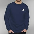 thumbnail image 1 of Men's 330g 100% Cotton Dropped Shoulder Crew Neck Sweatshirt-Astronaut, 1 of 15