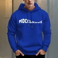 thumbnail image 1 of Men's 330g 100% Cotton Pattern Terry Dropped Shoulder Hoodie-MOCCXXVI, 1 of 15