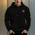 thumbnail image 1 of Men's 330g 100% Cotton Pattern Terry Dropped Shoulder Hoodie-VETERAN'S DAY, 1 of 15