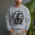 thumbnail image 1 of Men's 330g 100% Cotton Pumpkin Pattern Dropped Shoulder Crew Neck Sweatshirt, 1 of 15