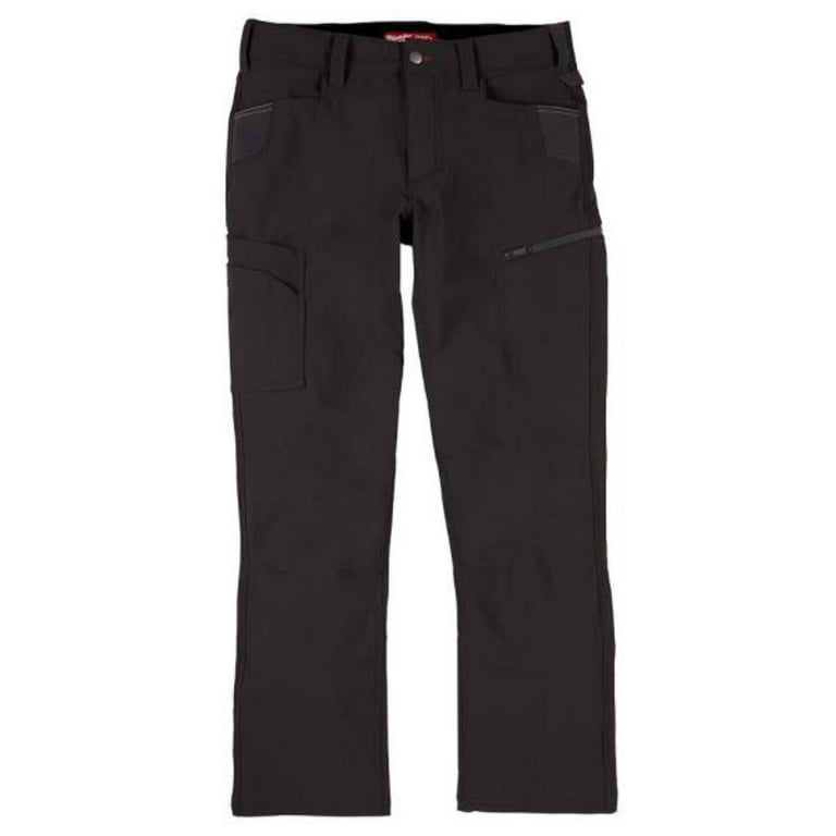 Milwaukee Tool FREEFLEX Tech Pants - Black 34 X 34 - Walmart.com