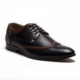 thumbnail image 1 of Men's 36981 Leather Lined Perforated Two-Tone Lace Up Oxfords Shoes, 1 of 3