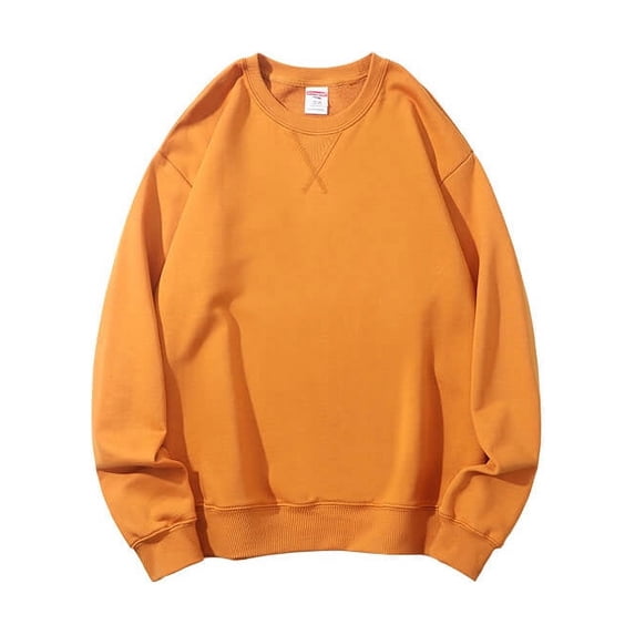 Men's 380g Oversize Cotton Solid Color Sweatshirt - 14 Colors
