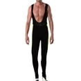 thumbnail image 1 of Men's 3D Gel Padded Winter Thermal Cycling Biking Bib Tight Pants, 1 of 3