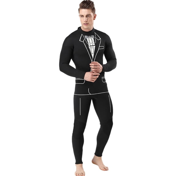 Men's 3mm Neoprene Wetsuit for Surfing Swimming Diving