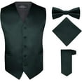 thumbnail image 1 of S.H. Churchill & Co. Men's 4 Piece Vest Set, with Bow Tie, Neck Tie, and Pocket Square, 1 of 7