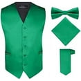 thumbnail image 1 of S.H. Churchill & Co. Men's 4 Piece Vest Set, with Bow Tie, Neck Tie, and Pocket Square, 1 of 7