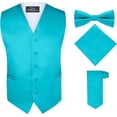 thumbnail image 1 of S.H. Churchill & Co. Men's 4 Piece Vest Set, with Bow Tie, Neck Tie, and Pocket Square, 1 of 7