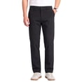 thumbnail image 1 of MEILIHUA Men's Regular Fit Casual Work Pants, Stretch Dress Pants with Flex Waist, Flat Front Golf Trousers for Spring Summer, 1 of 9