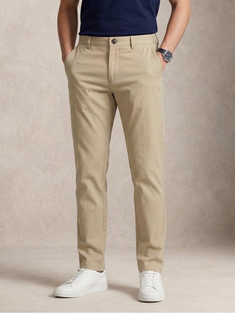 men's casual dress pants stretch Men's Slim Fit Stretch Dress Pants Flat Front Business Casual Slacks