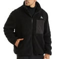 thumbnail image 1 of Men's 4-Zone Heated Fleece Jacke One-Button Controlt USB Rechargeable Lightweight Winter Coat for Work Outdoor（Battery Not Included）, 1 of 8