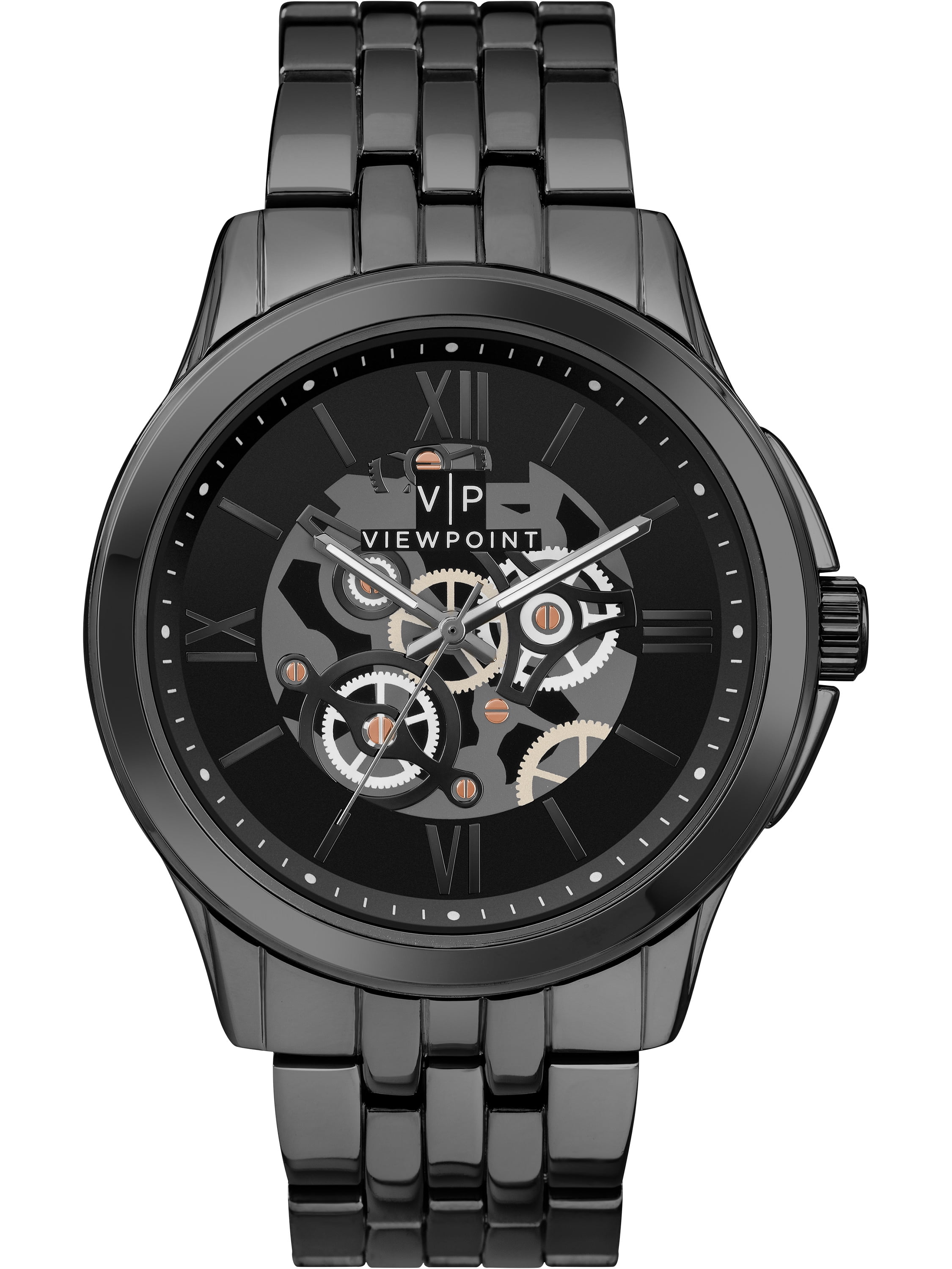 時計 OE DIAL WATCH BLACK Men-s-42mm-Black-Dial-Watch-