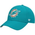 thumbnail image 1 of Men's '47 Aqua Miami Dolphins Team MVP Adjustable Hat, 1 of 4