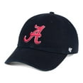 thumbnail image 1 of Men's '47 Black Alabama Crimson Tide Clean Up Adjustable Hat, 1 of 4