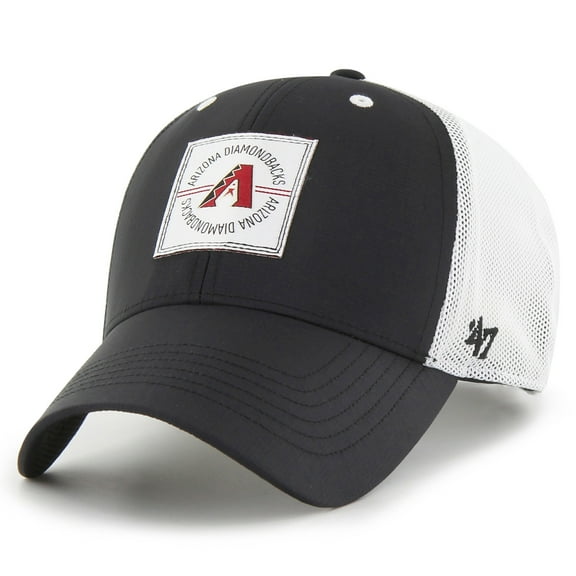 Men's '47 Black Arizona Diamondbacks Disburse MVP Trucker Adjustable Hat
