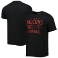 thumbnail image 1 of Men's '47 Black Atlanta Falcons Wordmark Rider Franklin T-Shirt, 1 of 3