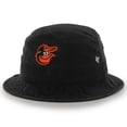 thumbnail image 1 of Men's '47  Black Baltimore Orioles Primary Bucket Hat, 1 of 2