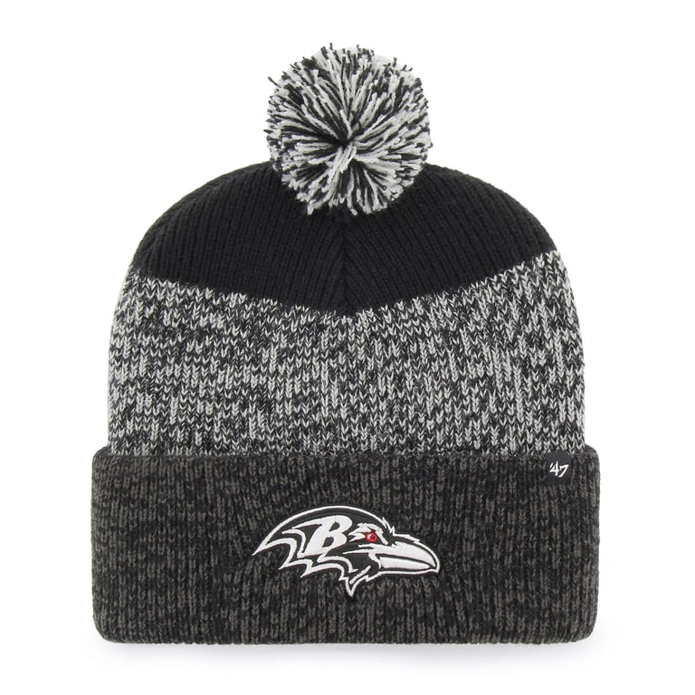 Baltimore Ravens Winter Beanie Snow Hat With Pom ‘47 Brand Baltimore Ravens  main image 3