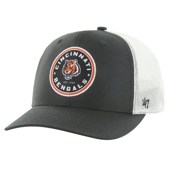 Men's '47 Black Cincinnati Bengals Disclose Trophy Stretch Fit Hat