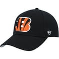 thumbnail image 1 of Men's '47 Black Cincinnati Bengals MVP Adjustable Hat, 1 of 4