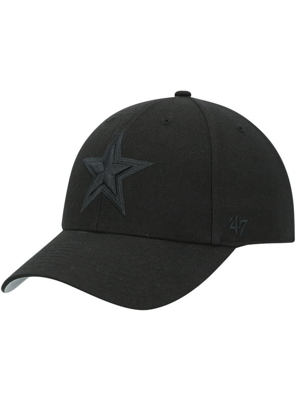 Men's '47 Black Dallas Cowboys Tonal MVP Adjustable Hat