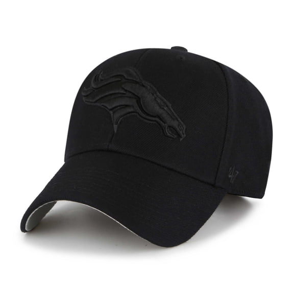Men's '47 Black Denver Broncos Tonal MVP Adjustable Hat