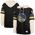thumbnail image 1 of Men's '47  Black Golden State Warriors Split Zone Cornerback Duo Hoodie, 1 of 3