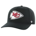thumbnail image 1 of Men's '47 Black Kansas City Chiefs Hitch Adjustable Hat, 1 of 2