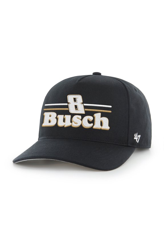 Men's '47 Black Kyle Busch Campscape Hitch Adjustable Hat
