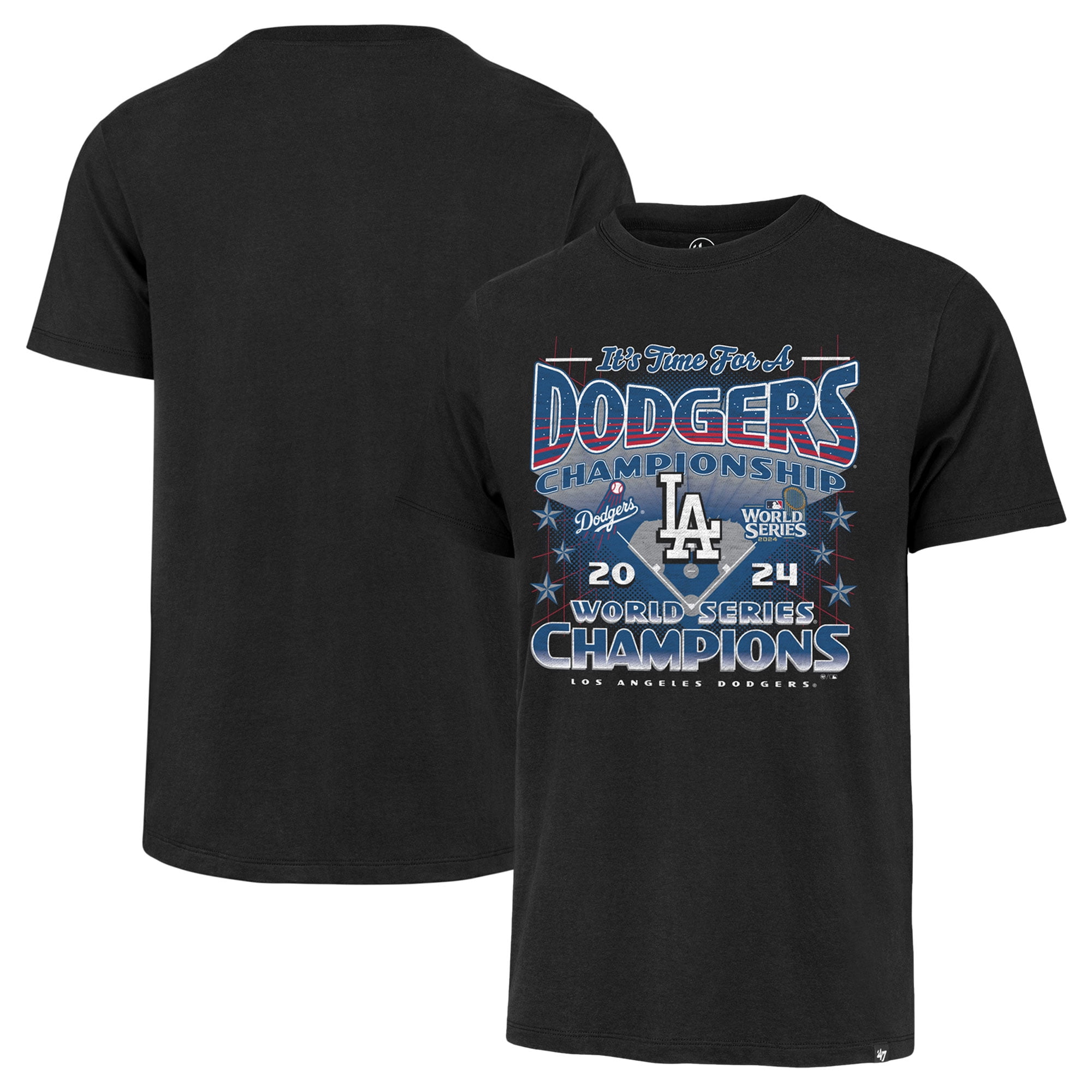 Men's '47 Black Los Angeles Dodgers 2024 World Series Champions It's