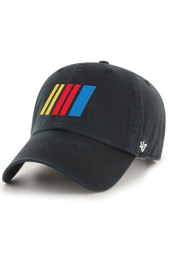 Men's '47  Black NASCAR Clean Up Adjustable Hat