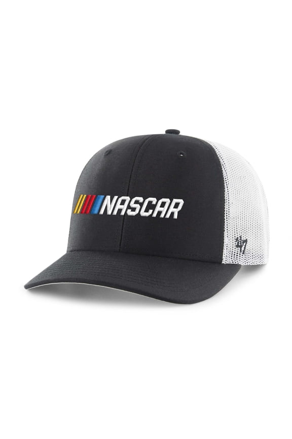 Men's '47 Black NASCAR Trucker Adjustable Hat