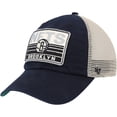 thumbnail image 1 of Men's '47 Black/Natural Brooklyn Nets Four Stroke Clean Up Snapback Hat, 1 of 4