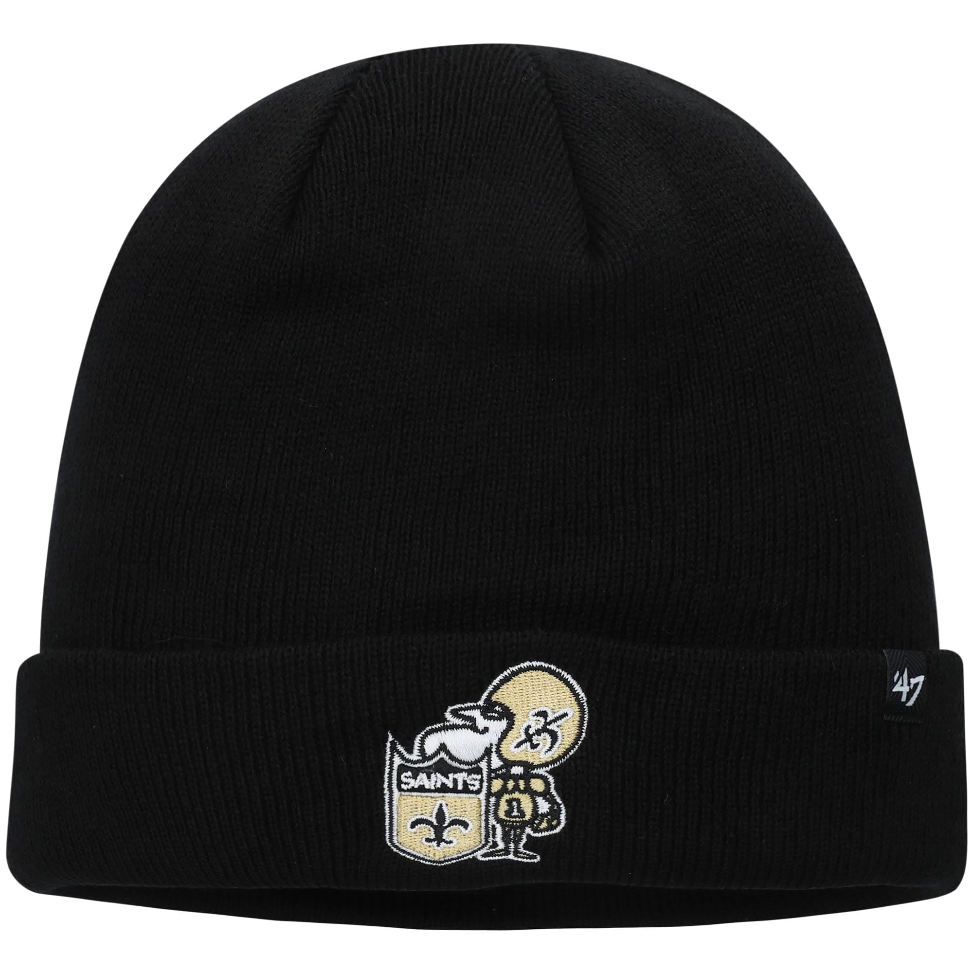 Men's '47 Black New Orleans Saints Legacy Cuffed Knit Hat