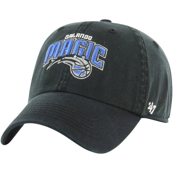 Men's '47 Black Orlando Magic Classic Franchise Fitted Hat