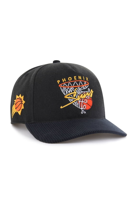 Men's '47  Black Phoenix Suns Nothing But Net Hitch Adjustable Hat