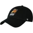 thumbnail image 1 of Men's '47  Black Phoenix Suns Core Logo Clean Up Adjustable Hat, 1 of 4