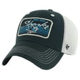 thumbnail image 1 of Men's '47  Black San Jose Sharks Five Point Patch Clean Up Adjustable Hat, 1 of 2