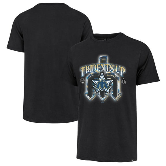 Men's '47  Black Seattle Mariners Regional Franklin T-Shirt