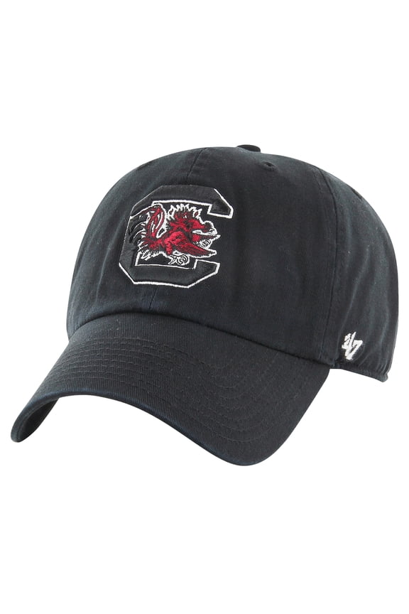 Men's '47 Black South Carolina Gamecocks Clean Up Adjustable Hat