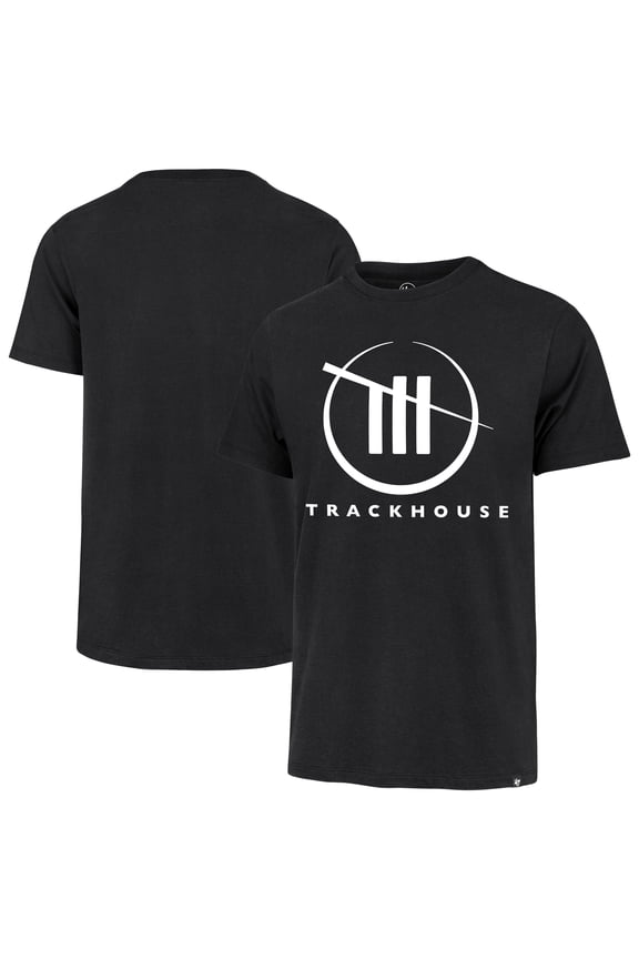 Men's '47 Black TRACKHOUSE RACING Imprint Franklin T-Shirt