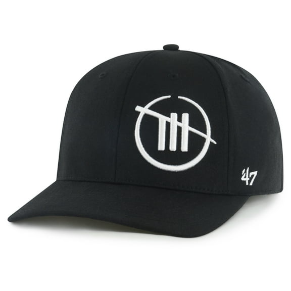 Men's '47 Black TRACKHOUSE RACING Trophy Flex Hat
