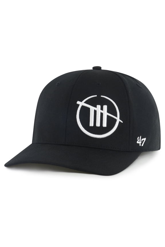 Men's '47 Black TRACKHOUSE RACING Trophy Flex Hat